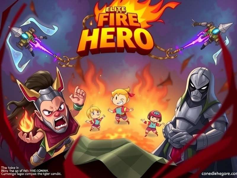 Elite Fire Hero Game Cover